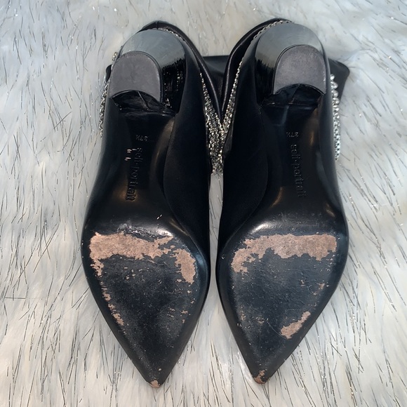 Self Portrait Draped Chain Boots - Picture 6 of 12